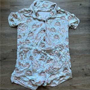 Posh Peanut Catherine Princess Castle Pajamas